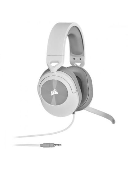 CORSAIR AUDIFONOS GAMER HS55 SURROUND 7.1 ALAMBRICO 1.8 METROS 3.5MM-USB BLANCO - Image 2