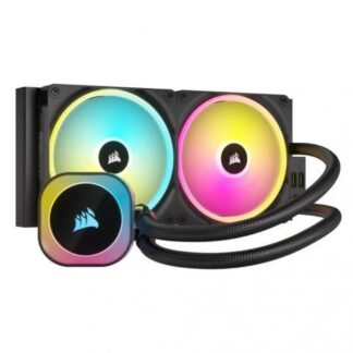 CORSAIR ICUE LINK H115I RGB AIO ENFRIAMIENTO LIQUIDO PARA CPU 2X 140MM HASTA 2000RPM NEGRO