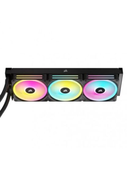 CORSAIR ICUE LINK H150I RGB AIO ENFRIAMIENTO LIQUIDO PARA CPU 3X 120MM HASTA 2400RPM NEGRO - Image 3