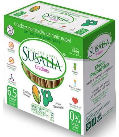 CRACKET DE NOPAL 144 G SUSALIA