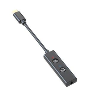 CREATIVE LABS ADAPTADOR DE AUDIO USB-C - 3.5MM NEGRO