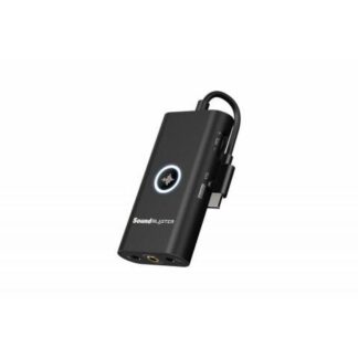 CREATIVE LABS ADAPTADOR DE AUDIO USB-C - DAC NEGRO