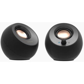 CREATIVE LABS BOCINA PARA COMPUTADORA PEBBLE V3 ALAMBRICO-INALAMBRICO 2.0 8W RMS 2 PIEZAS