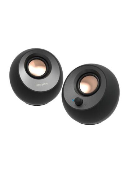 CREATIVE LABS BOCINA PARA COMPUTADORA PEBBLE V3 ALAMBRICO-INALAMBRICO 2.0 8W RMS 2 PIEZAS - Image 2