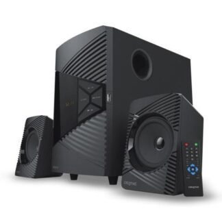 CREATIVE LABS BOCINA PARA COMPUTADORA SBS E2500 ALAMBRICO-INALAMBRICO 2.1 30W RMS NEGRO - 3 PIEZAS