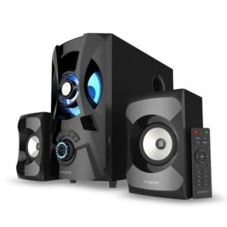 CREATIVE LABS BOCINA PARA COMPUTADORA SBS E2900 ALAMBRICO-INALAMBRICO 2.1 60W RMS NEGRO - 3 PIEZAS