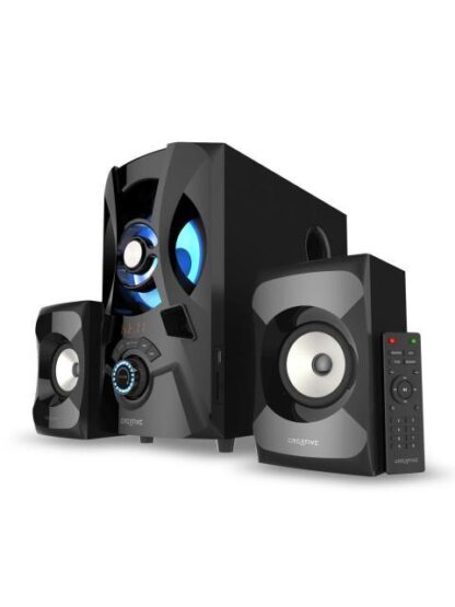 CREATIVE LABS BOCINA PARA COMPUTADORA SBS E2900 ALAMBRICO-INALAMBRICO 2.1 60W RMS NEGRO - 3 PIEZAS