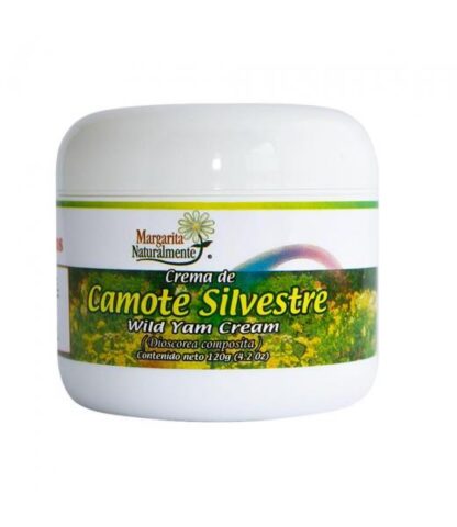 CREMA CAMOTE SILVESTRE 120GR. SIN PARABENOS . MARGARITA SANAMENTE