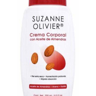CREMA CORPORAL ACEITE DE ALMENDRAS 250 ML SUZANNE OLIVIER