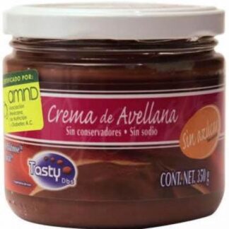 CREMA DE AVELLANA SIN AZUCAR 350 G TASTY DIABETICS