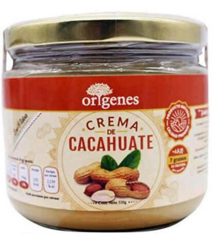 CREMA DE CACAHUATE 320 G ECOIDEA ORIGENES