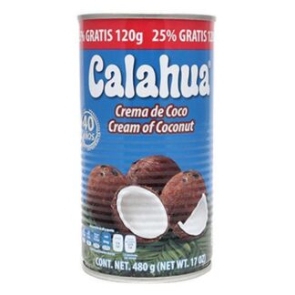 CREMA DE COCO CALAHUA LATA 480 ML