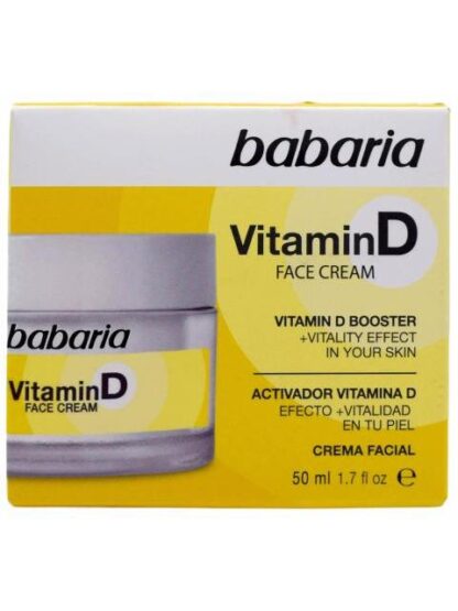 CREMA FACIAL VITAMINA D 50 ML BABARIA