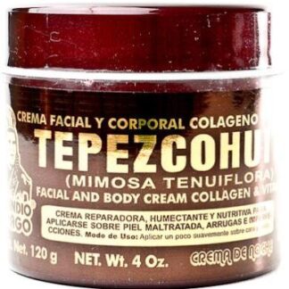 CREMA FACIAL Y CORPORAL TEPEZCOHUITE 120 G DEL INDIO PAPAGO
