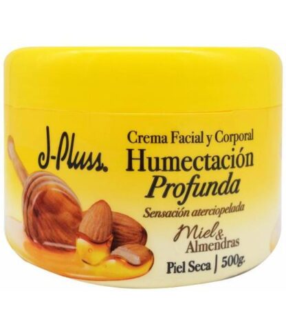 CREMA MIEL Y ALMENDRAS 500 G JPLUSS