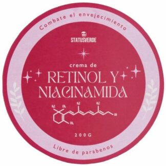 CREMA NIACINAMIDA RETINOL 200 G STATUS VERDE