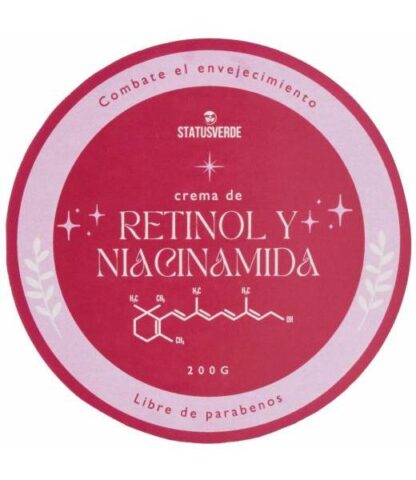 CREMA NIACINAMIDA RETINOL 200 G STATUS VERDE