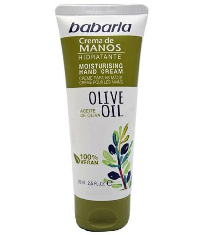 CREMA PARA MANOS ACEITE DE OLIVA 75 ML BABARIA