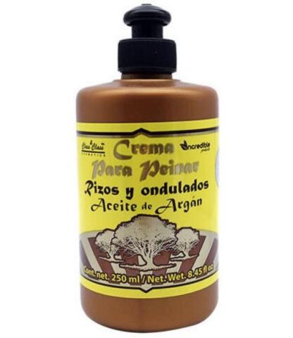 CREMA PARA PEINAR ACEITE ARGAN 250 ML INCREDIBLE PRODUCTS