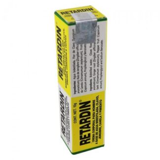 CREMA RETARDIN 15GR. A BASE DE AGUA BIDESTILADACLAVO JENJIBRECANE GN+VIDA