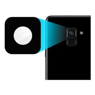 CRISTAL LENTE CAMARA PARA SAMSUNG A8 2018 A530 CON ADHESIVO
