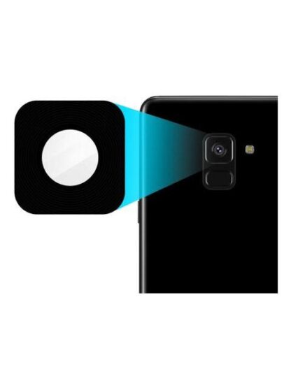 CRISTAL LENTE CAMARA PARA SAMSUNG A8 2018 A530 CON ADHESIVO