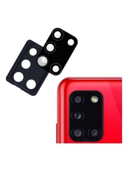 CRISTAL LENTE CAMARA SAM A31 A315 A315F CON BASE ADHESIVO