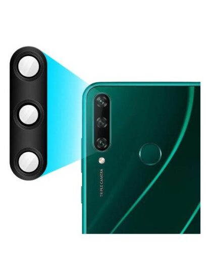 CRISTAL LENTE DE CAMARA PARA HUAWEI Y6P MED-LX9N C ADHESIVO