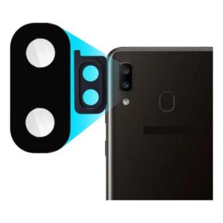 CRISTAL LENTE DE CAMARA PARA SAMSUNG A20 A205 SM-A205 C BASE