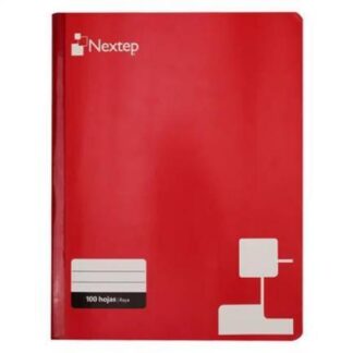 CUADERNO NEXTEP NE008R A RAYAS TAMANO PROFESIONAL COSIDO CON 100 HOJAS