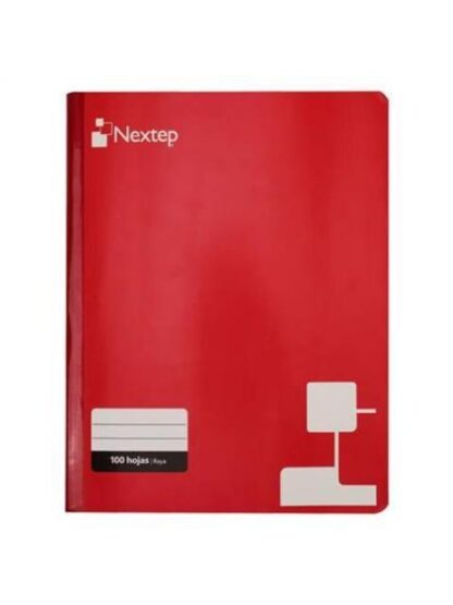 CUADERNO NEXTEP NE008R A RAYAS TAMANO PROFESIONAL COSIDO CON 100 HOJAS