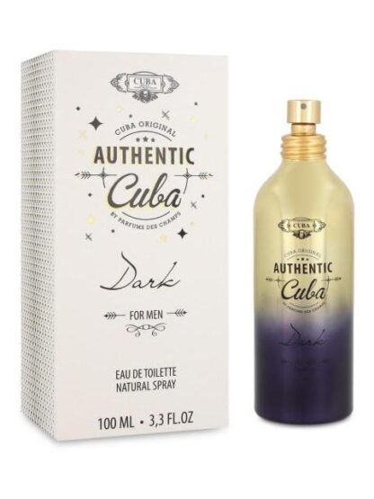 CUBA AUTHENTIC DARK 100ML EDT SPRAY - Image 3