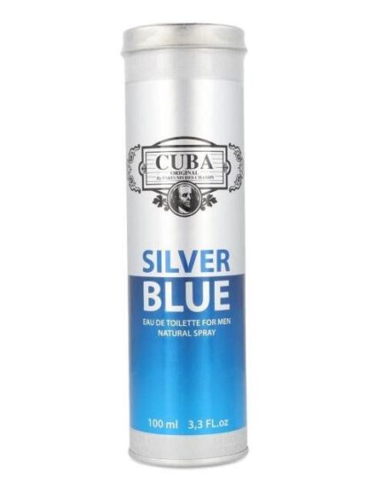 CUBA SILVER BLUE 100ML EDT SPRAY PARA HOMBRE - Image 6