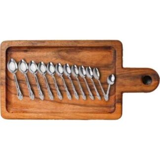 CUCHARA SET 12 PZAS PLATA YULIANA