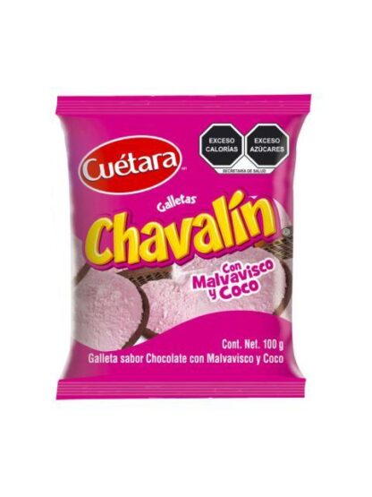 CUETARA GALLETA CHAVALIN CON COCO 100 GR