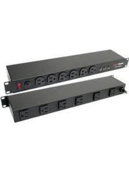 CYBERPOWER PDU PARA RACK 1U CPS1215RMS 15A 120V 12 SALIDAS