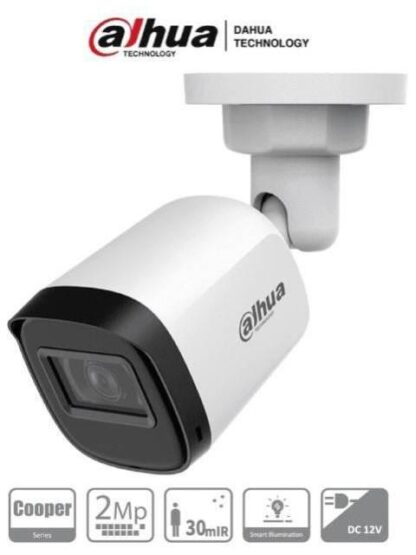 DAHUA HACB1A21U36 CAMARA BULLET DE 2 MEGAPIXELES- 1080P- LENTE 3.6MM- 80° DE APERTURA- VISION NOCTURNA IR 30MTS- RESISTENCIA IP67