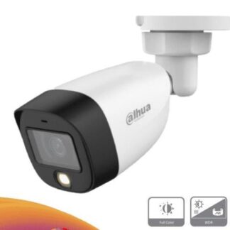DAHUA HACHFW1509CLED28 CAMARA BULLET FULL COLOR DE 5 MP- LENTE DE 2.8 MM- 112 °- LEDS PARA 20 MTS- WDR DE 120 DB- STARLIGHT- IP67