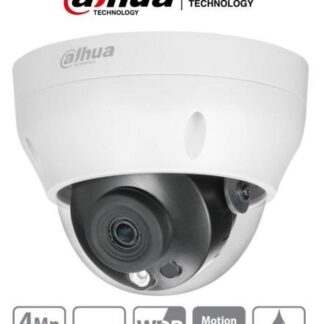 DAHUA IPCHDPW1431R1S4 CAMARA IP DOMO DE 4 MEGAPIXELES- LENTE DE 2.8MM- IR DE 30 MTS- H.265- WDR REAL- IP67- POE- 3D DNR- HLC-