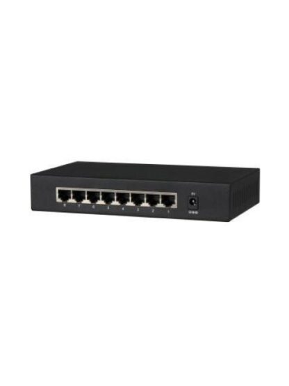DAHUA PFS30088GT SWITCH GIGABIT DE 8 PUERTOS NO ADMINISTRABLE CAPA 2 10-100-1000 BASET CARCASA METALICA SWITCHING 16G NB