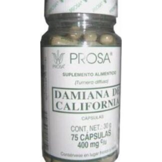 DAMIANA DE CALIFORNIA 75 CAP PROSA