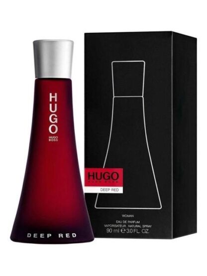DEEP RED DAMA HUGO BOSS 90 ML EDP SPRAY - PERFUME ORIGINAL