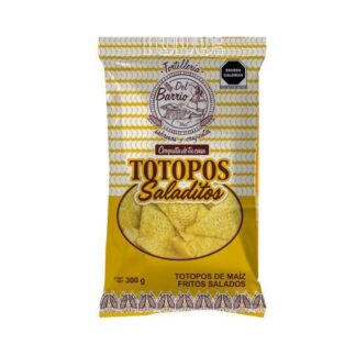 DEL BARRIO TOTOPOS DE MAIZ 300 GR