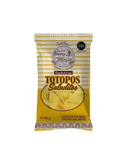 DEL BARRIO TOTOPOS DE MAIZ 300 GR