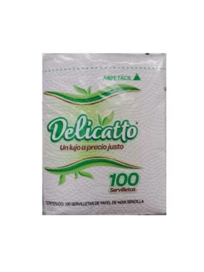 DELICATTO SERVILLETA 100PZ