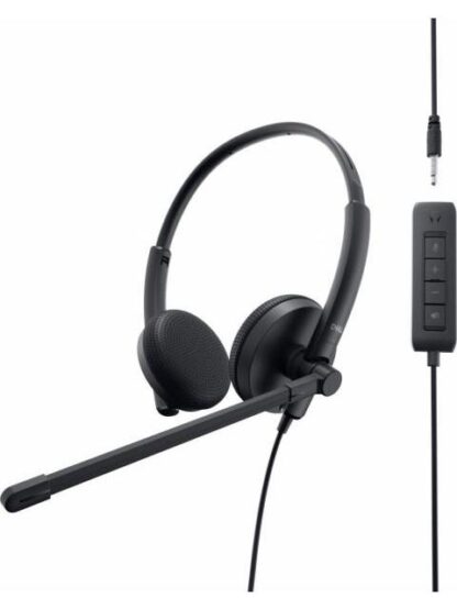 DELL AUDIFONOS CON MICROFONO WH1022 ALAMBRICO 1.5 METROS USB NEGRO - Image 2