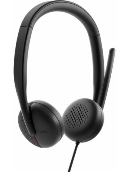 DELL AUDIFONOS CON MICROFONO WH302 ALAMBRICO 2 METROS USB NEGRO - Image 2