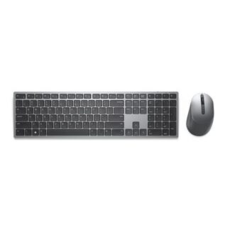 DELL KIT TECLADO Y MOUSE PREMIER KM7321W INGLES 580AJIX. COLOR GRIS TITAN USB INALAMBRICO BLUETOOTH-RF MOUSE OPTICO 4000 DPI 7 BOTON RUEDA DE D