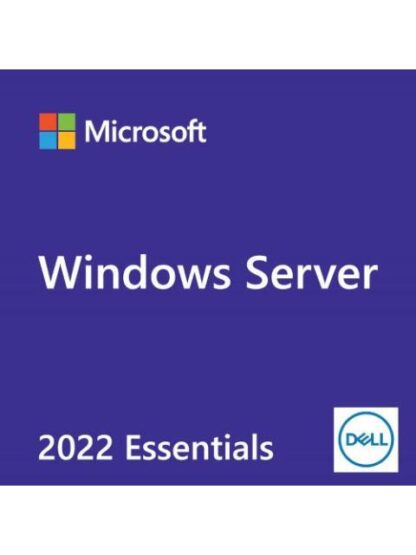 DELL MICROSOFT WINDOWS SERVER 2022 ESSENTIALS ROK 1 LICENCIA 10-CORE