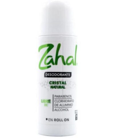 DESODORANTE CRISTAL ROLL ON UNISEX 90ML ZAHAL